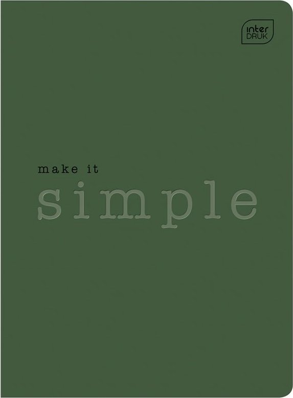 Interdruk Zeszyt w kratkĘ a5 interdruk 60 kartek simple