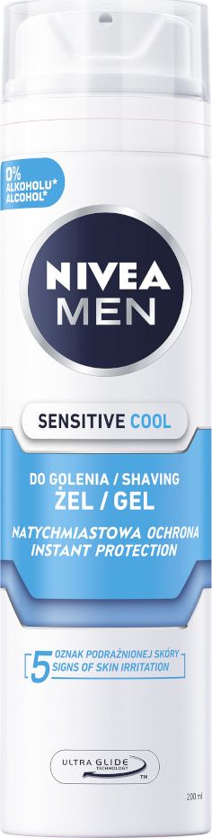 Nivea MEN Żel do golenia SENSITIVE COOL 200 ml