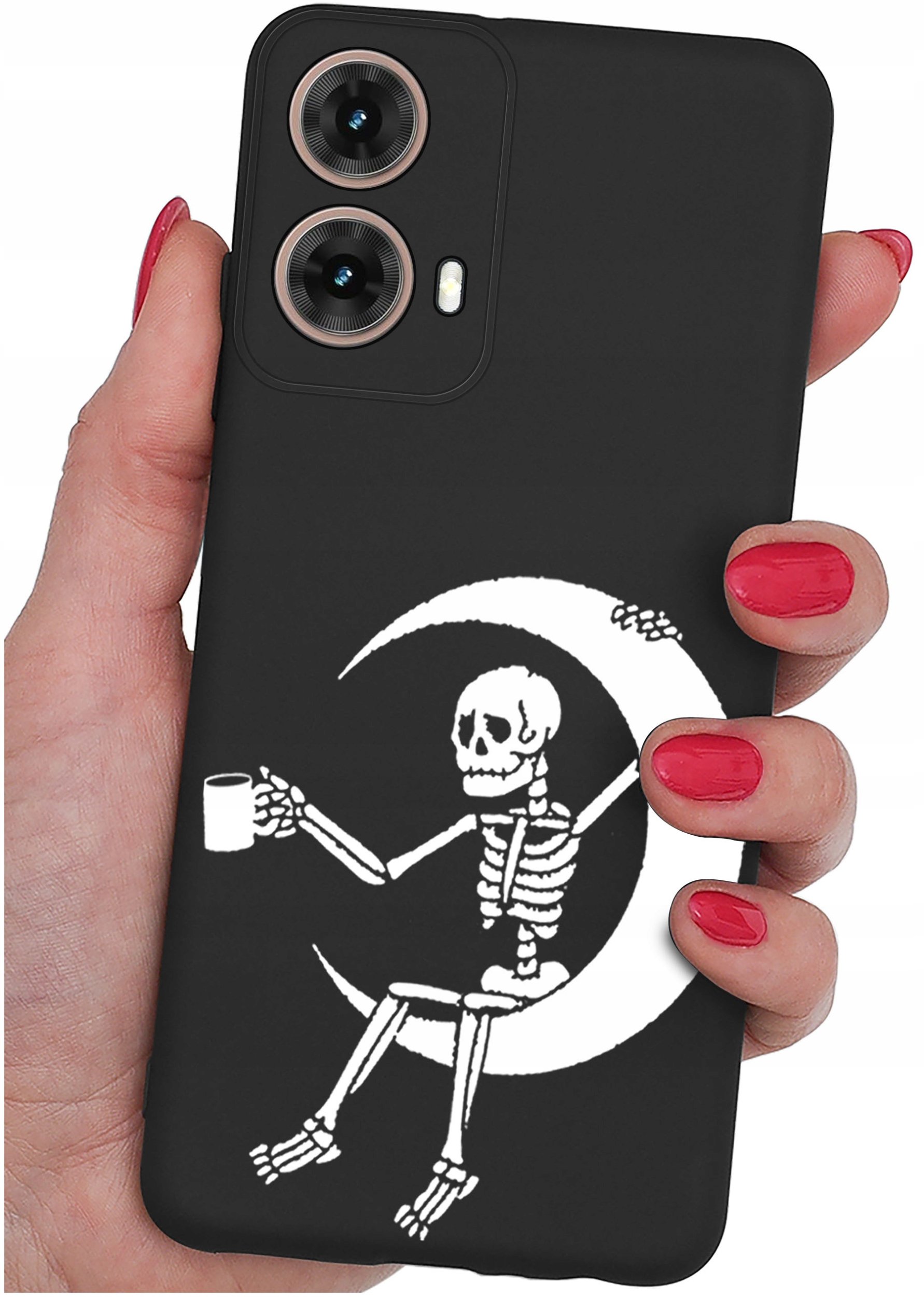 Etui do Motorola Moto G85 5G WZORY |SILIKONOWE MATT CASE