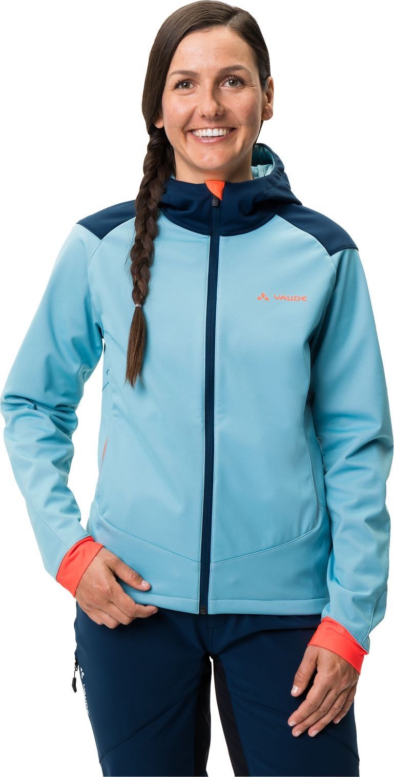 Vaude Kurtka wodoodporna sportowa damska Vaude Qimsa - niebieska 42