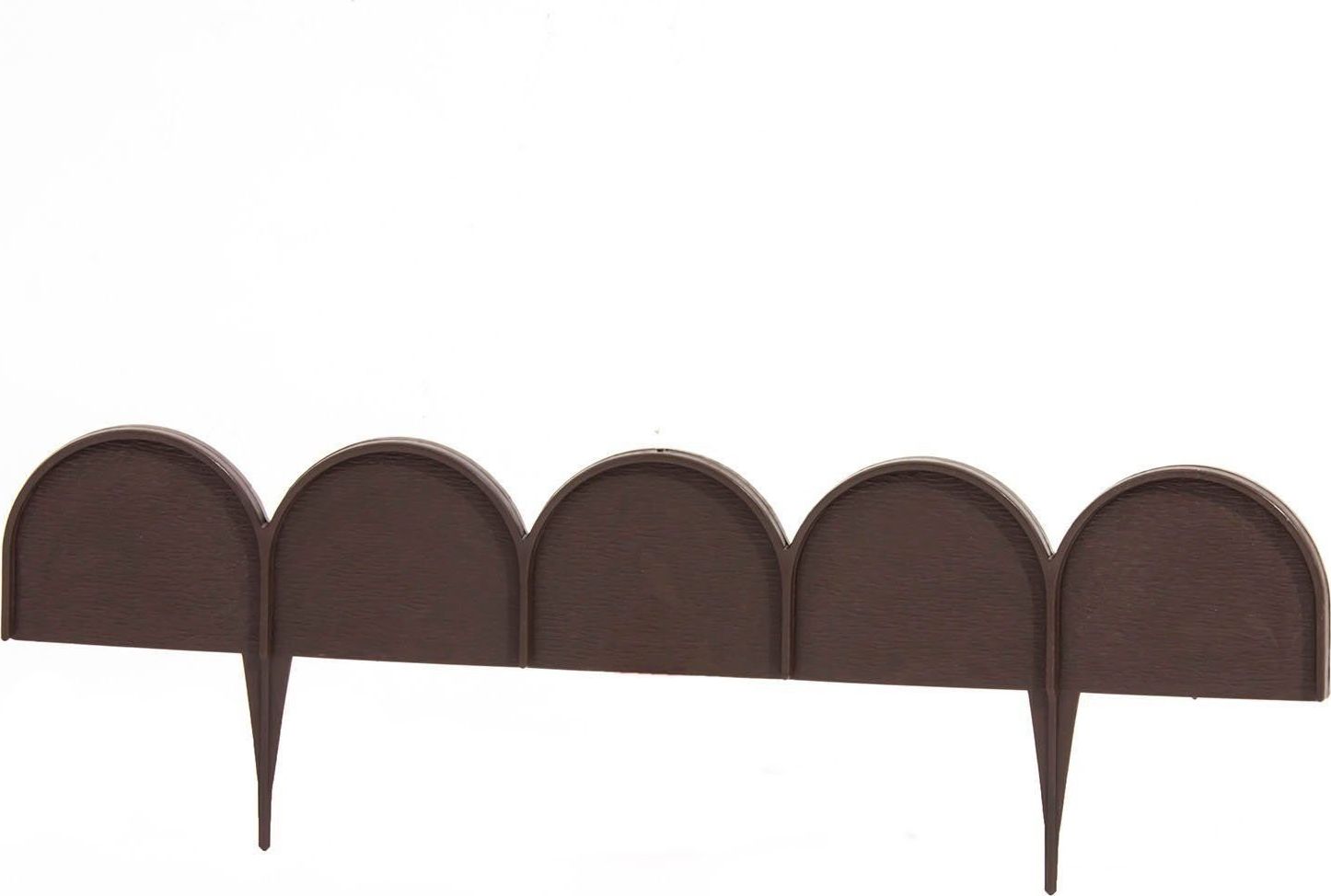 Palisada ogrodowa, obrzeże 10m, brąz (IKRA-R222)