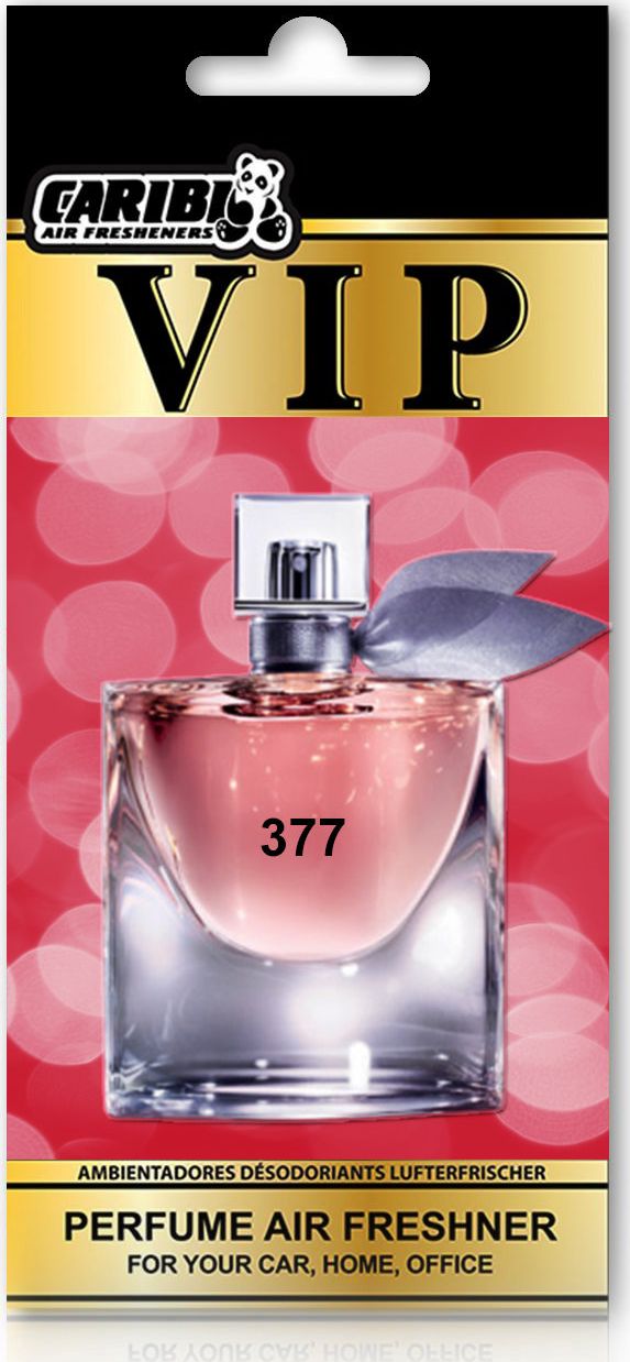 Caribi LTD Automobilio oro gaiviklis VIP 377, pagal "La vie est belle" kvapo motyvus