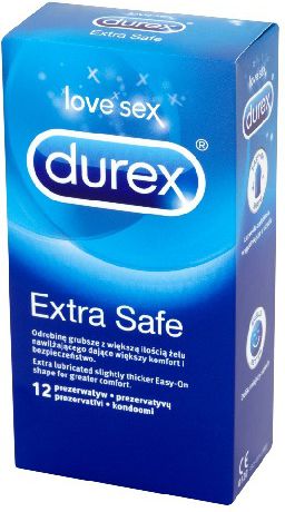 Durex Prezerwatywy Extra Safe 12 szt