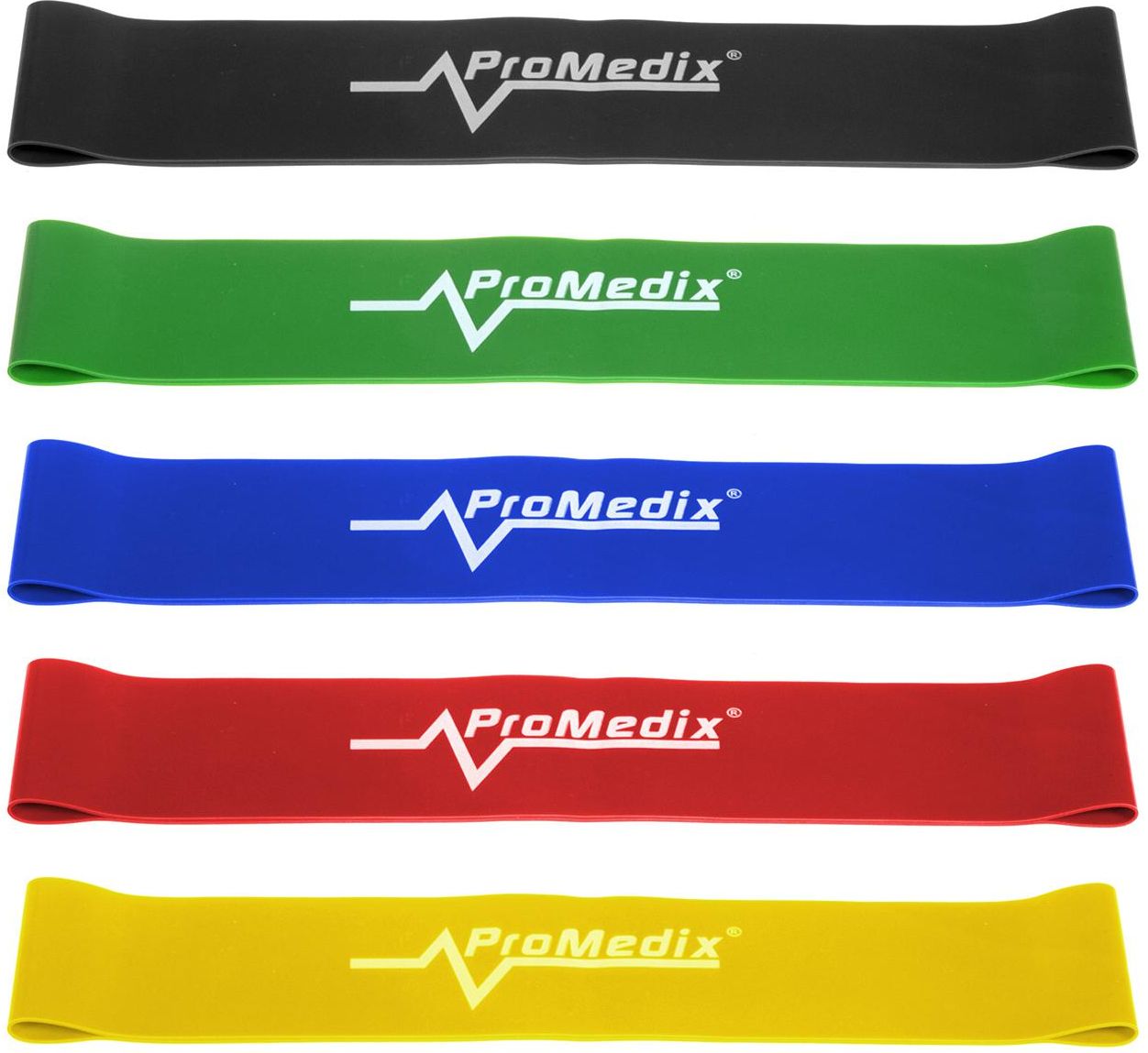ProMedix Flex czarny zielony żółty czerwony niebieski