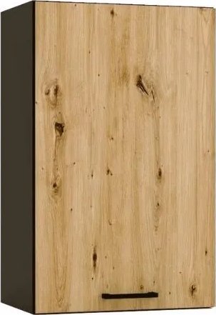 Stolkar Szafka kuchenna wisząca ANIKA W45 P/L grafitowa/dąb artisan STOLKAR