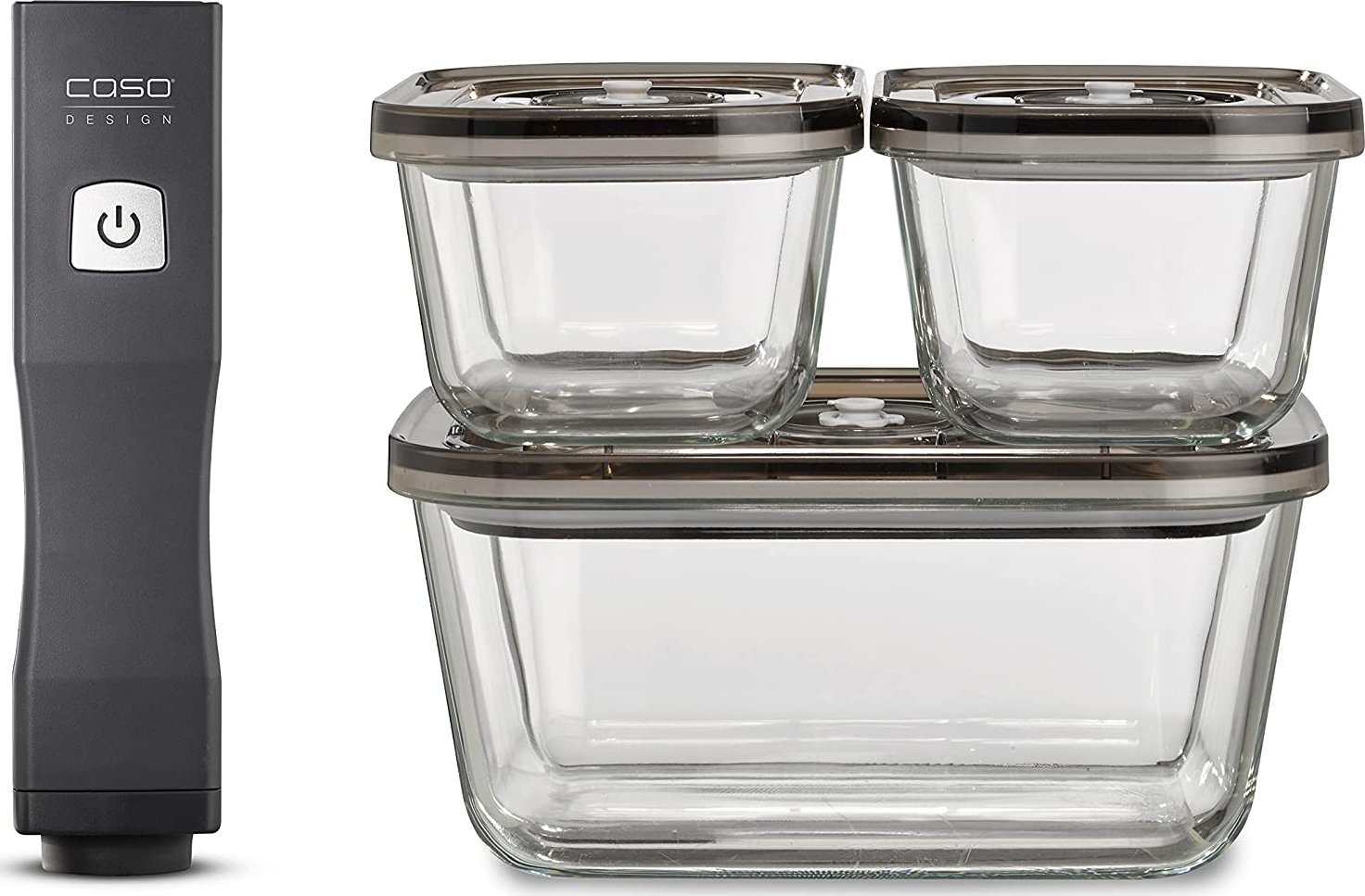 Caso Caso | Vacu OneTouch Vacuum sealer Eco-Set | Juodas