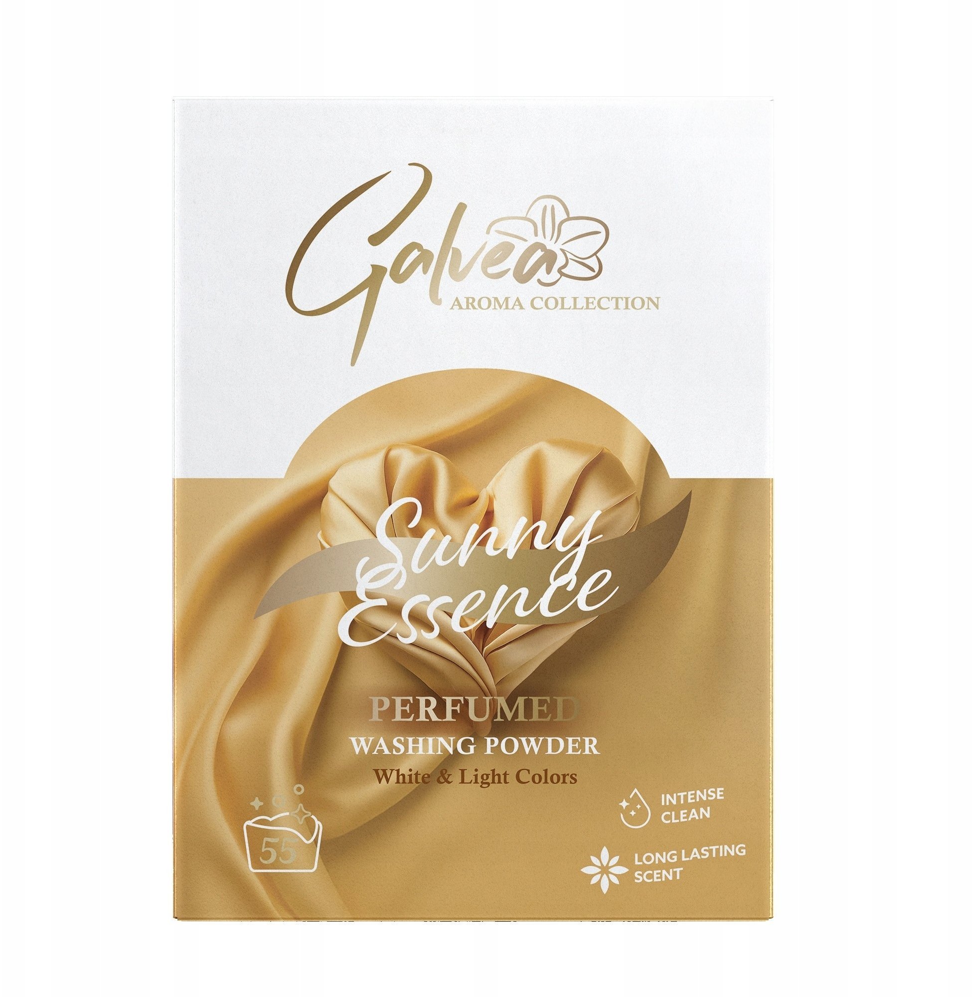 Coccolino GALVEA Aroma Collection Fruktyzowany proszek do prania (55 prań) Sunny Essence do tkanin białych i jasnych 2,5 kg