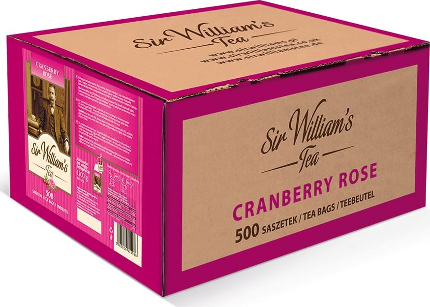 Sir Williams Herbata Cranberry Rose 500 torebek