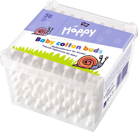 Bella Patyczki do uszu dla dzieci 56szt.