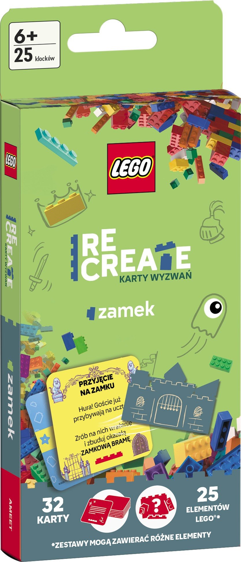 Lego Recreate. Karty Wyzwań. Zamek