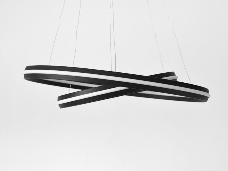 Lampa led Ledway 2 o mocy 65W z barwą ciepłą 3000K podwójny ring