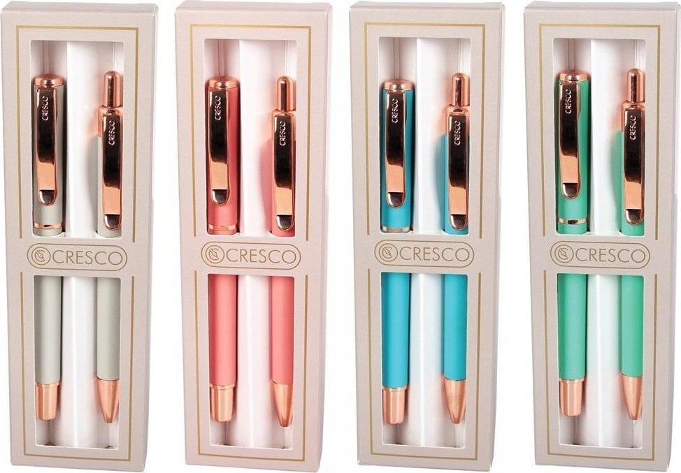 Cresco Pióro + długopis Master w etui 28