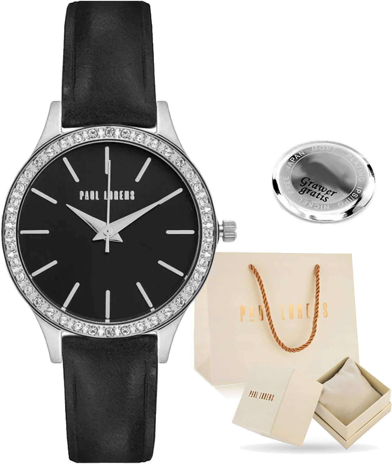 Zegarek damski Paul Lorens TAYLOR-1A1 z GRAWEREM