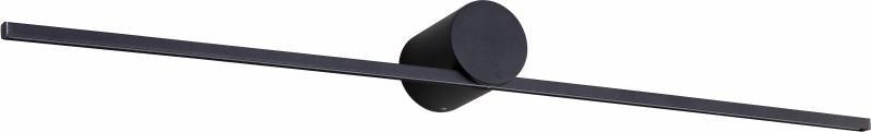 Kinkiet Light Prestige Ścienna lampa Modern Slim kinkiet podłużny czarny nad lustro