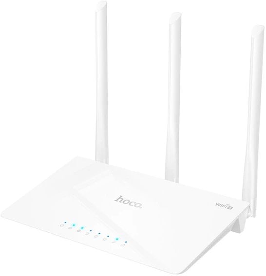 HOCO router bezprzewodowy WiFi4 HI30 biały