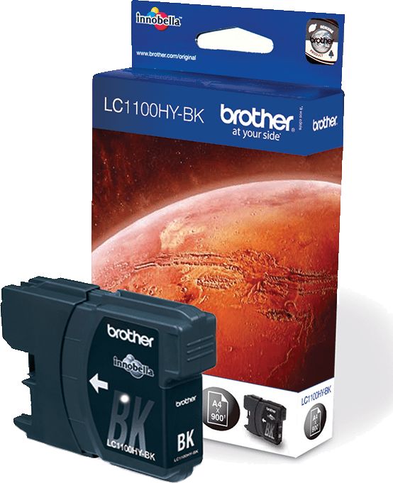 Tusz Brother Tusz czarny LC-1100HYBK