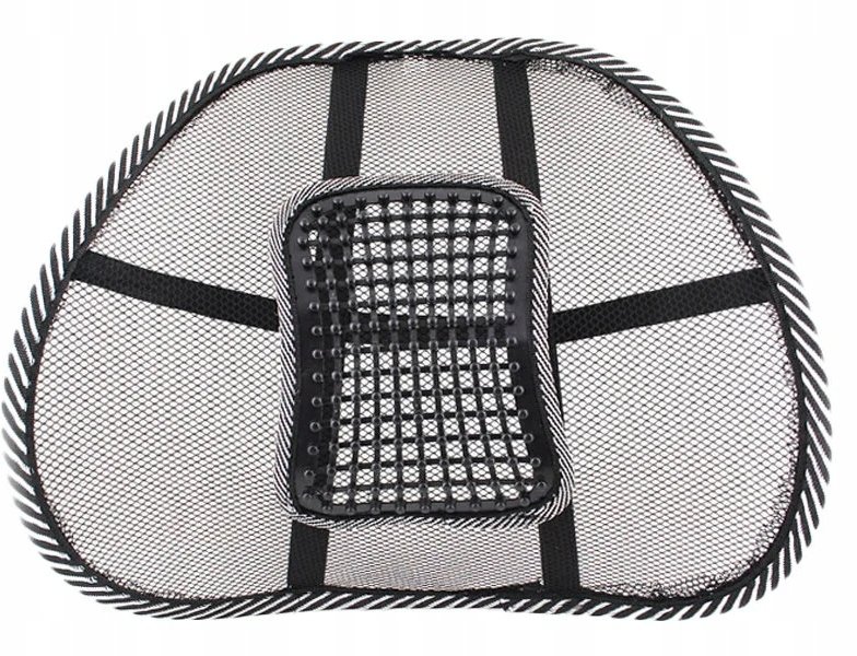 Podpórka lędźwiowa PrzydaSie #4052 40x40 cm czarna