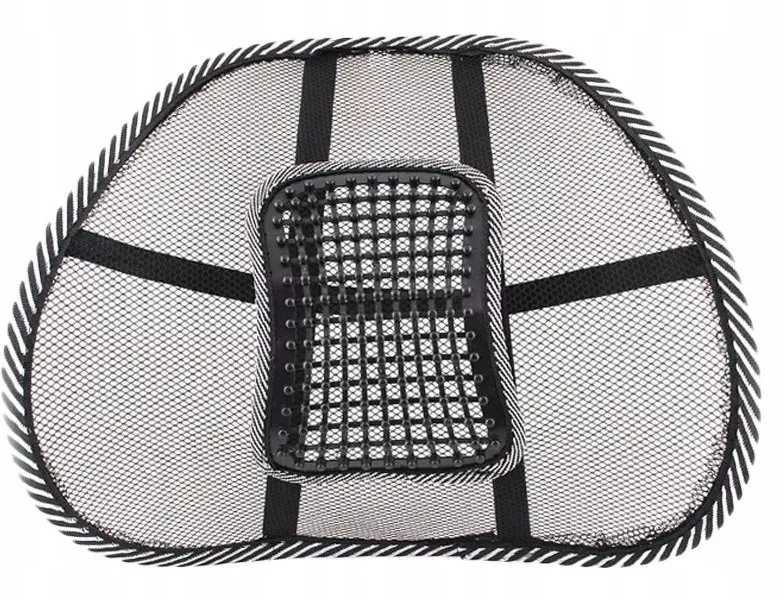 Podpórka lędźwiowa PrzydaSie #4052 40x40 cm czarna