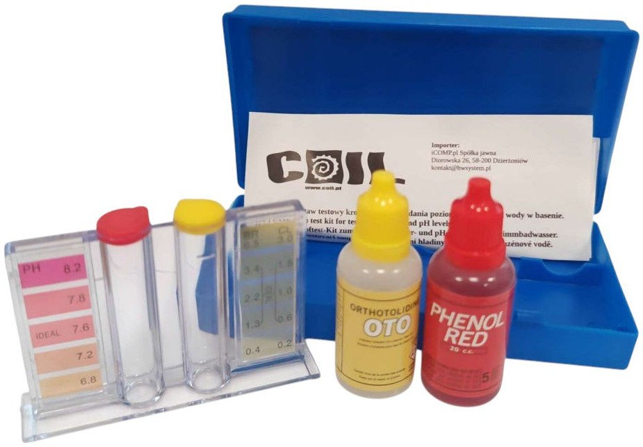 Coil zestaw testowy kropelkowy do badania wody