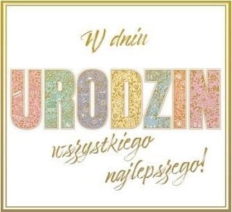 HENRY Karnet KW Urodziny