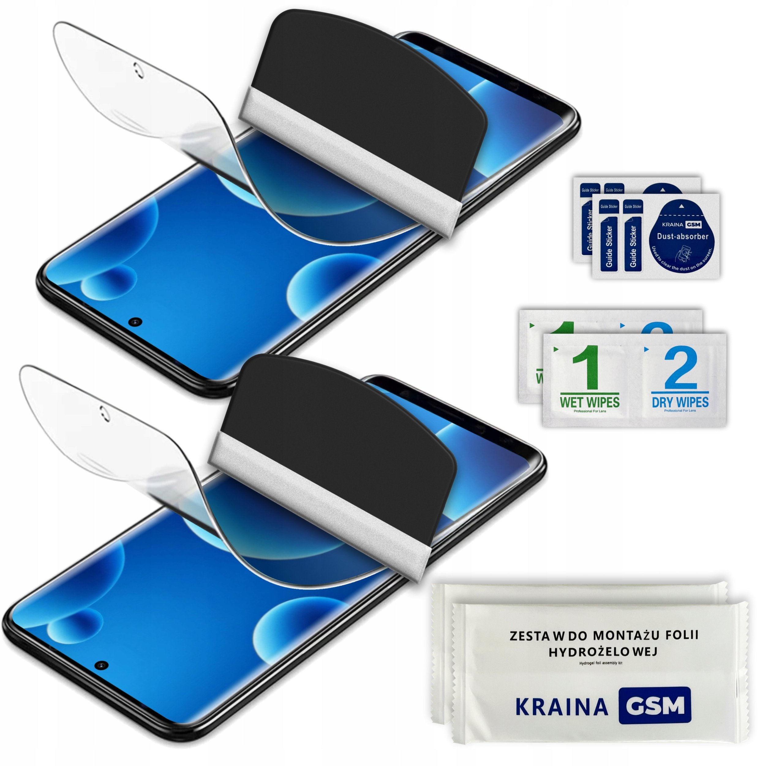 2x FOLIA OCHRONNA HYDROŻELOWA 3D do Motorola Moto G24 2 sztuki