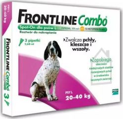 Frontline COMBO SPOT-ON 3 PIPETY PSY 2,68 L BLISTER - 66980