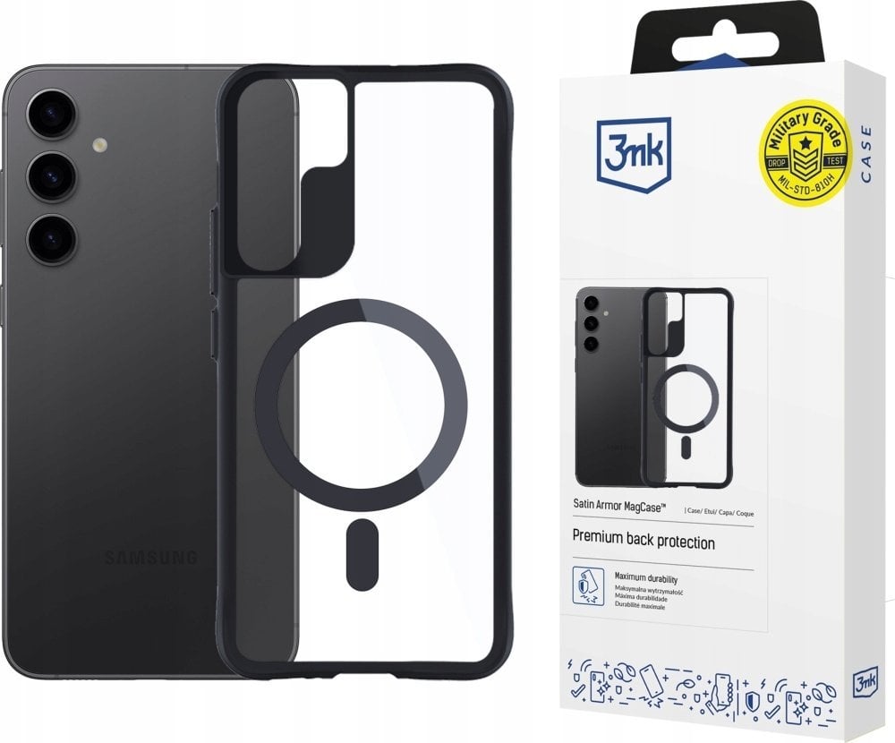 3MK Etui Satin Armor MagCase do Samsung Galaxy S24+
