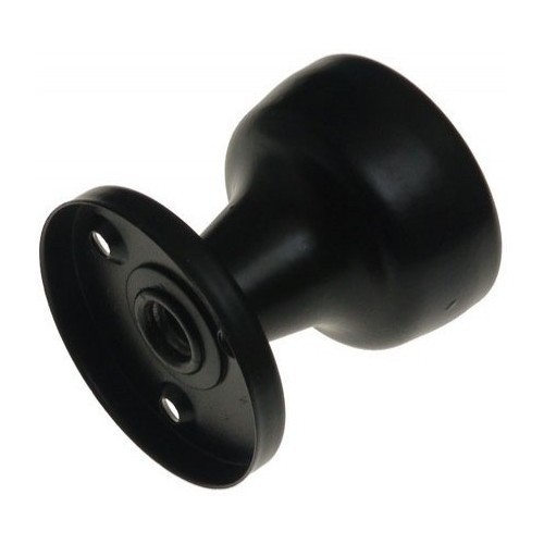 Gałka stała malowana mała brązowa 1szt.