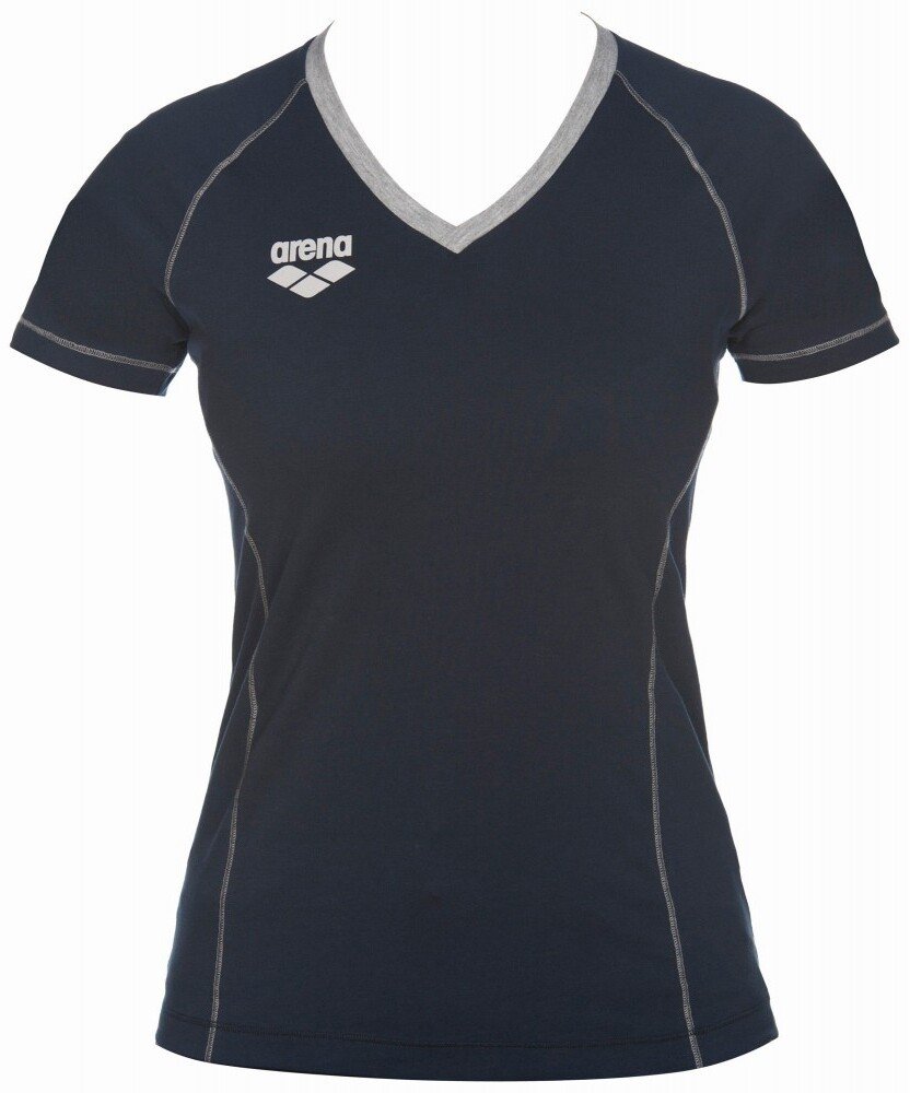 Arena KOSZULKA WOMEN'S TL S/S TEE NAVY 1D336/70 XXS