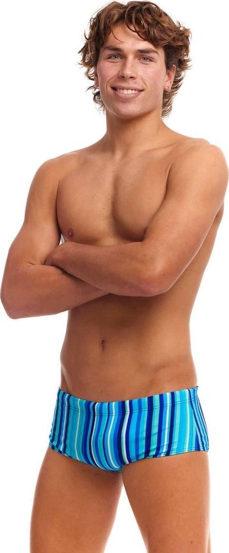 Speedo Kąpielówki męskie spodenki kąpielowe Funky Trunks Lane Lines rozmiar D3