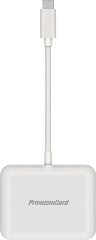 Adapter USB PremiumCord PremiumCord Převodník USB-C na HDMI2.0+USB3.0+Audio+PD (pro iPad Pro)