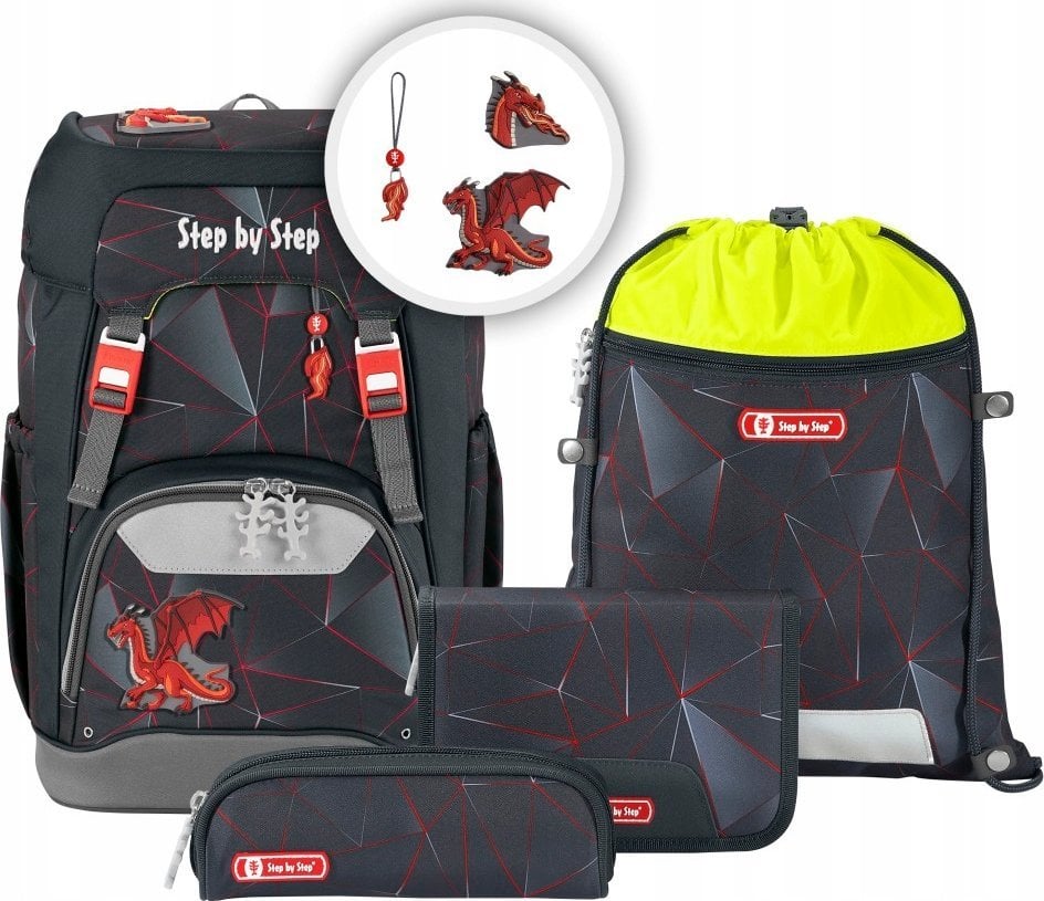 Step by Step PLECAK SZKOLNY GRADE SET 5 CZ. "DRAGON DRAKO"