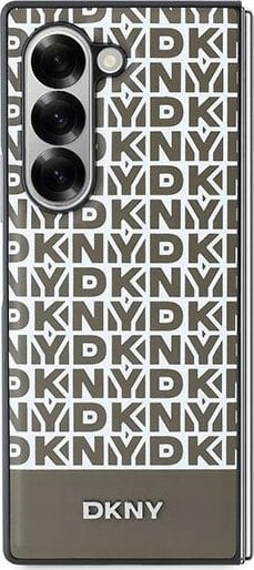 DKNY DKHMZFD6PSOSPW Z Fold6 F956 brązowy/brown Repeat Pattern Bottom Stripe