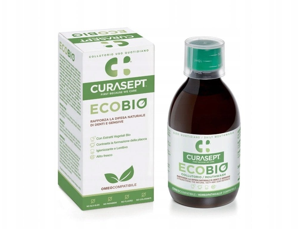 CURASEPT ECOBIO płyn D/ZĘBÓW 300ml