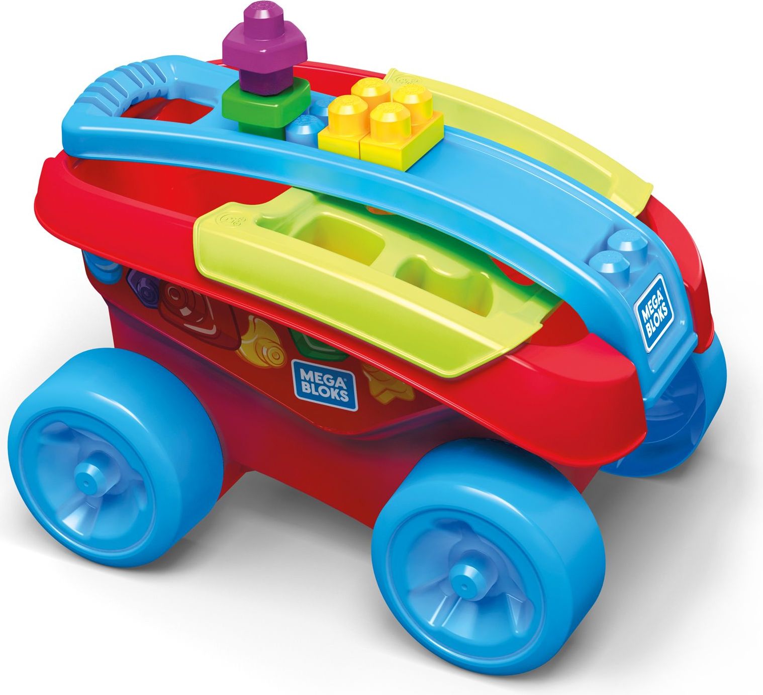 Mega Bloks Wózek Sorter kształtów (FVJ47)