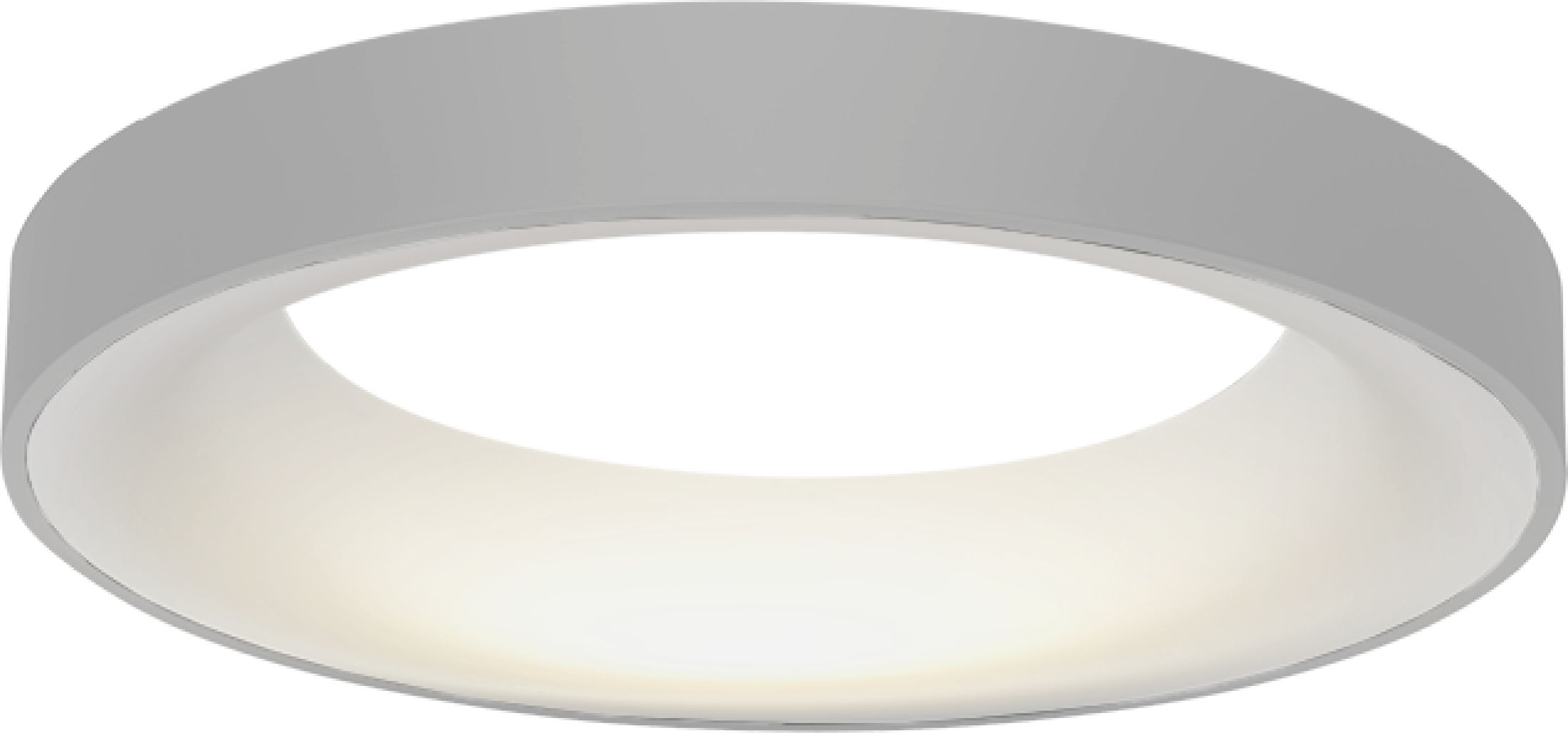 Lampa sufitowa Azzardo Plafon sufitowy akrylowy szary AZzardo Sovana Top 45 CCT GR LED AZ3435