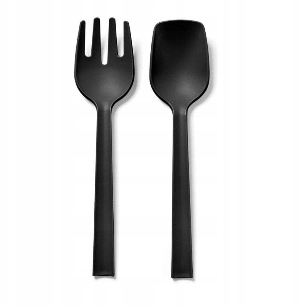 POSATE Zestaw sztućców serwisowych czarny