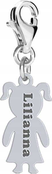 Radziszewska Jewellery Charms Srebrny Dziewczynka Córka Prezent dla Mamy Biżuteria GRAWER GRATIS