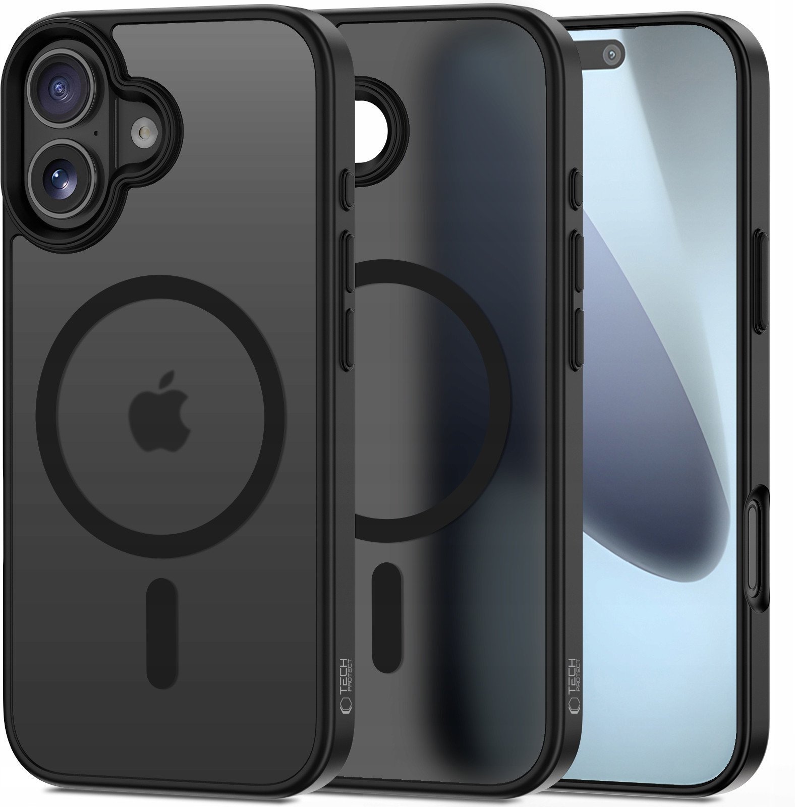 Etui Tech-Protect MagMat MagSafe do Apple iPhone 17 Matte Black