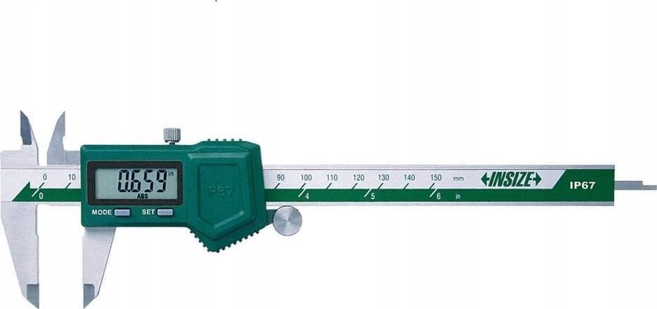 Insize SUWMIARKA 200 CYFR. 8 IP67 3V/ABS/SQ ROLKA /CERT..