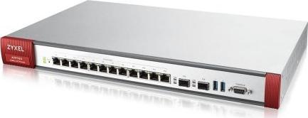 Zapora sieciowa ZyXEL Zyxel ATP700 firewall, 12 Gigabit user-definable ports, 2*SFP, 2* USB with 1 Yr Bundle