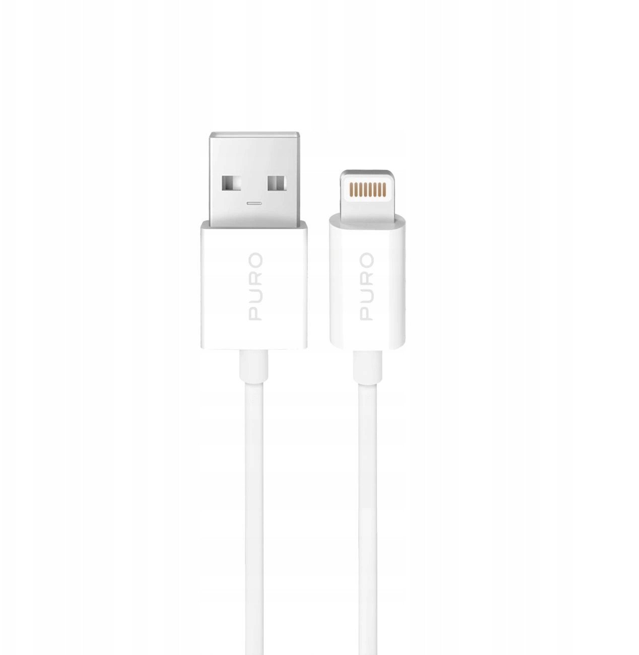 Kabel USB Puro USB-A - Lightning 3 m Biały (8018417498879)