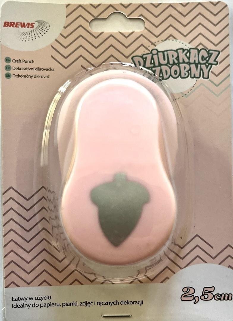 Dziurkacz ozdobny Żołądź 2.5cm