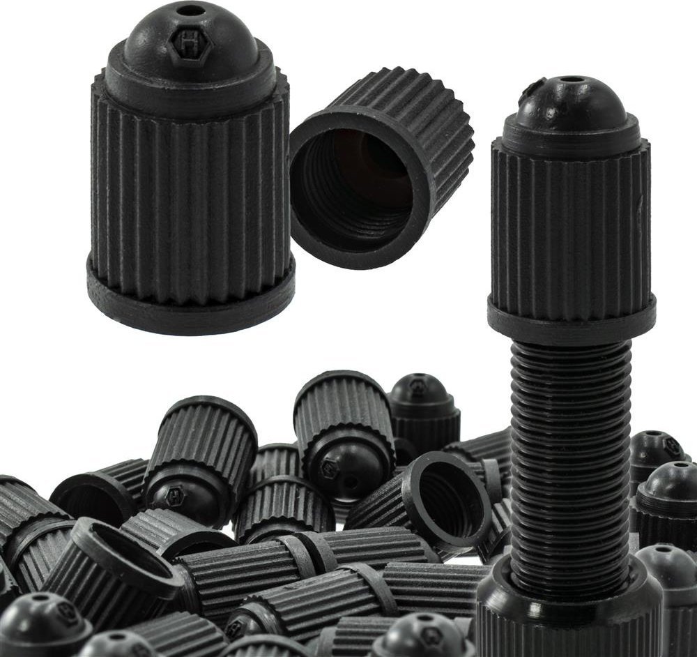 Kapturek zaworu / wentyla Schrader, AV (samochodowego) 10 szt.