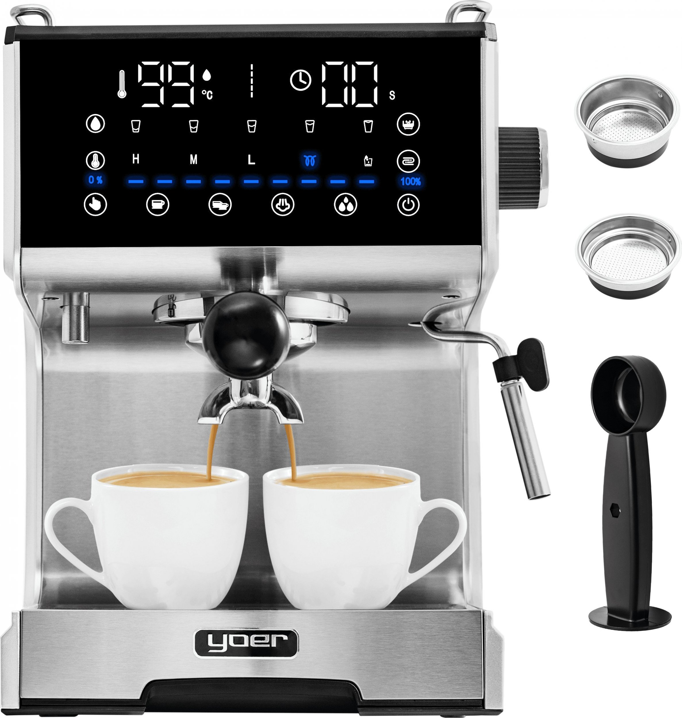Ekspres ciśnieniowy Yoer Ciśnieniowy ekspres - Barisso EM03S