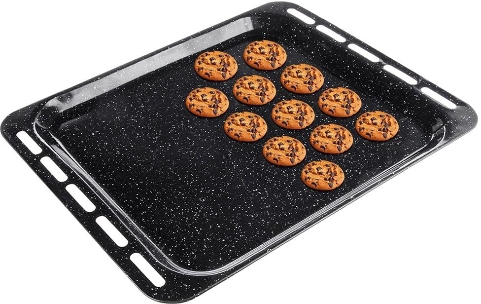 Blacha do pieczenia emaliowana 45,5x36x2,5 cm