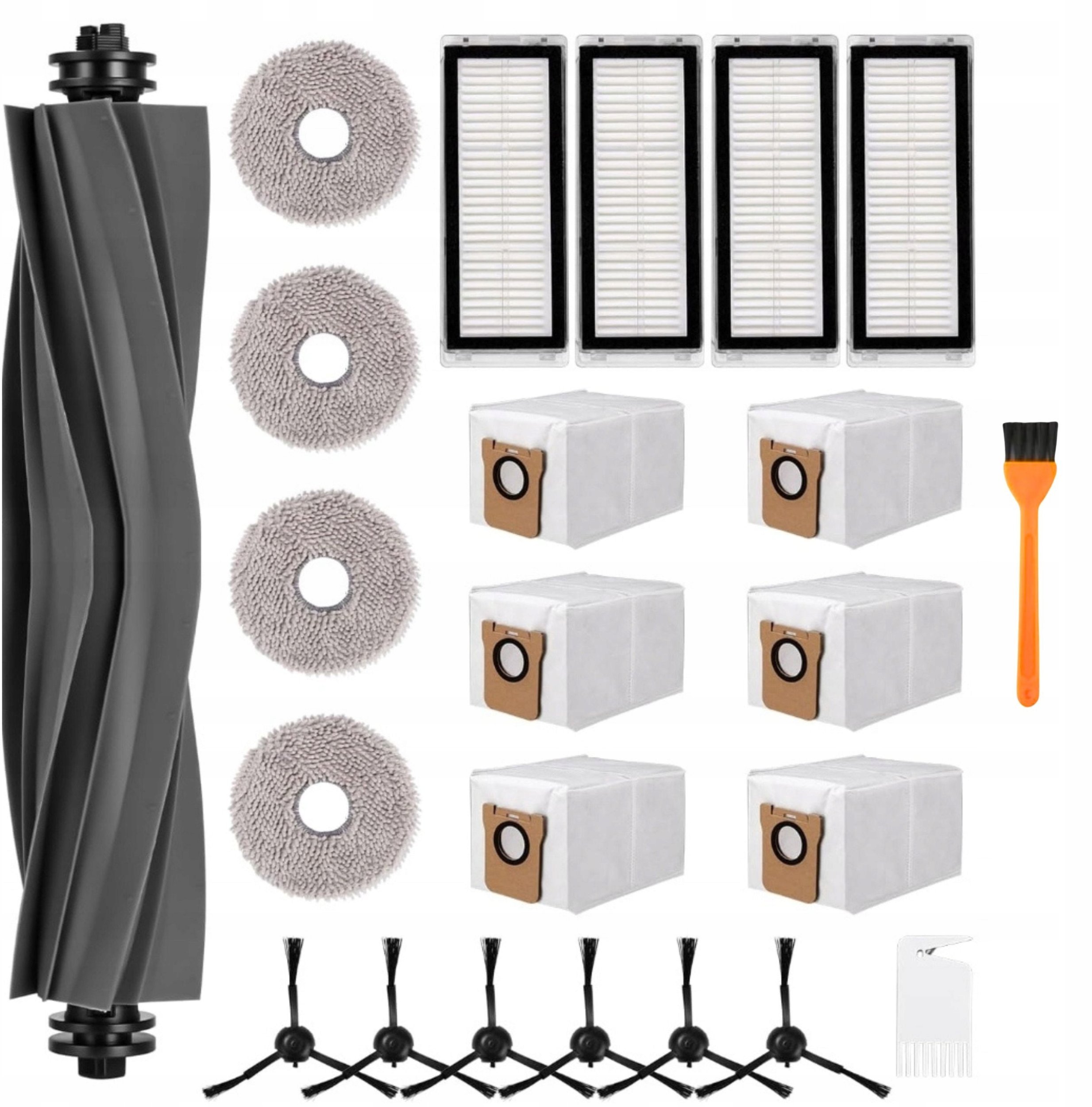 ZESTAW SZCZOTKI FILTRY MOP WORKI DO ODKURZACZ DREAME L20 ULTRA Complete L30