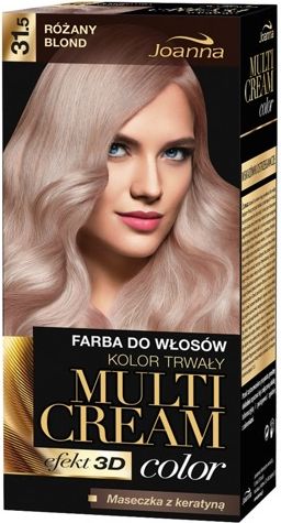 Joanna Multi Cream Color Farba nr 31.5 Różany Blond
