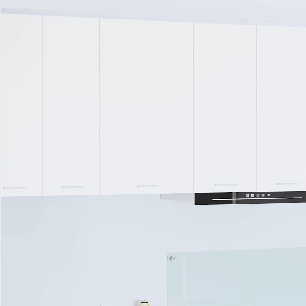 vidaXL Szafka wisząca z półką z drzwiami Riga Biały 50 x 31 x 80 cm