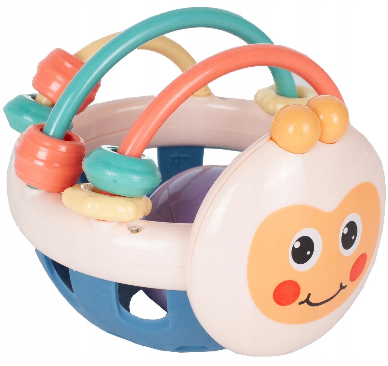 Grzechotka Pszczółka Sensoryczny Gryzak Kolorowy dla malucha